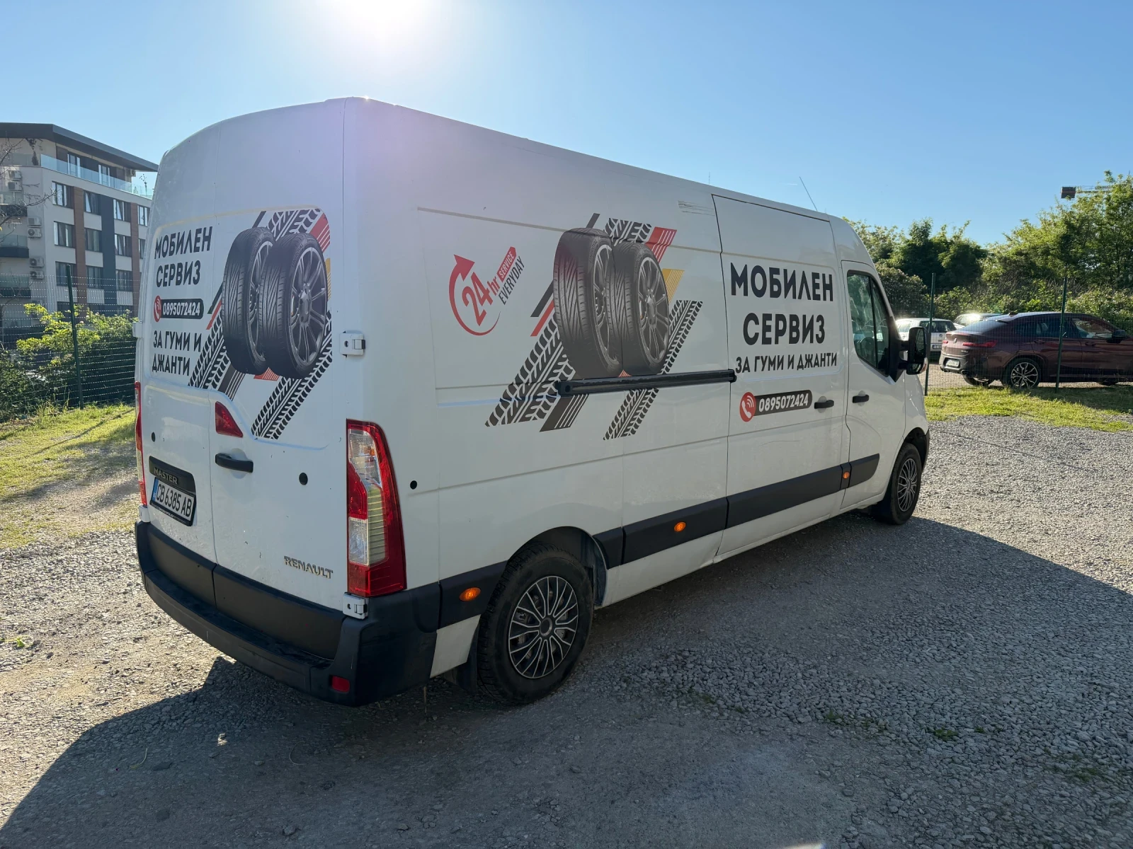 Renault Master Мобилен сервиз за гуми, снимка 2 - Бусове и автобуси - 54689009