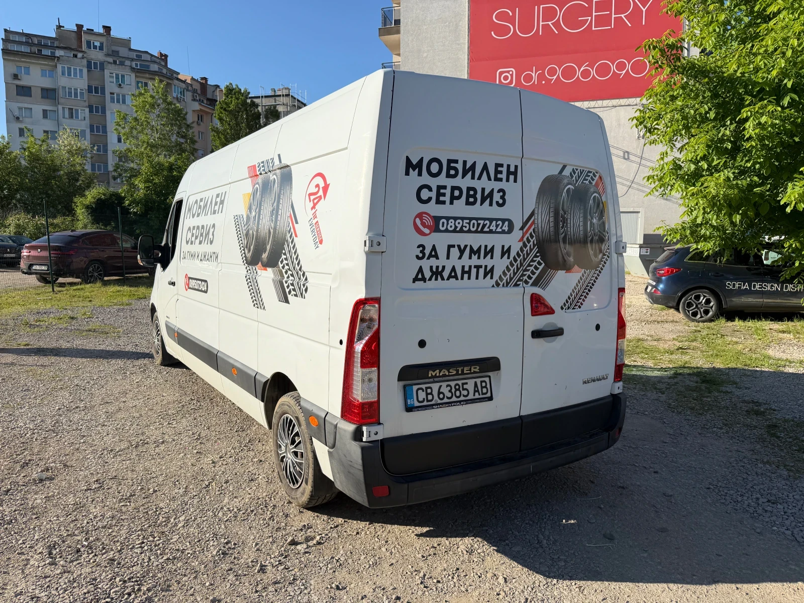 Renault Master Мобилен сервиз за гуми, снимка 4 - Бусове и автобуси - 54689009