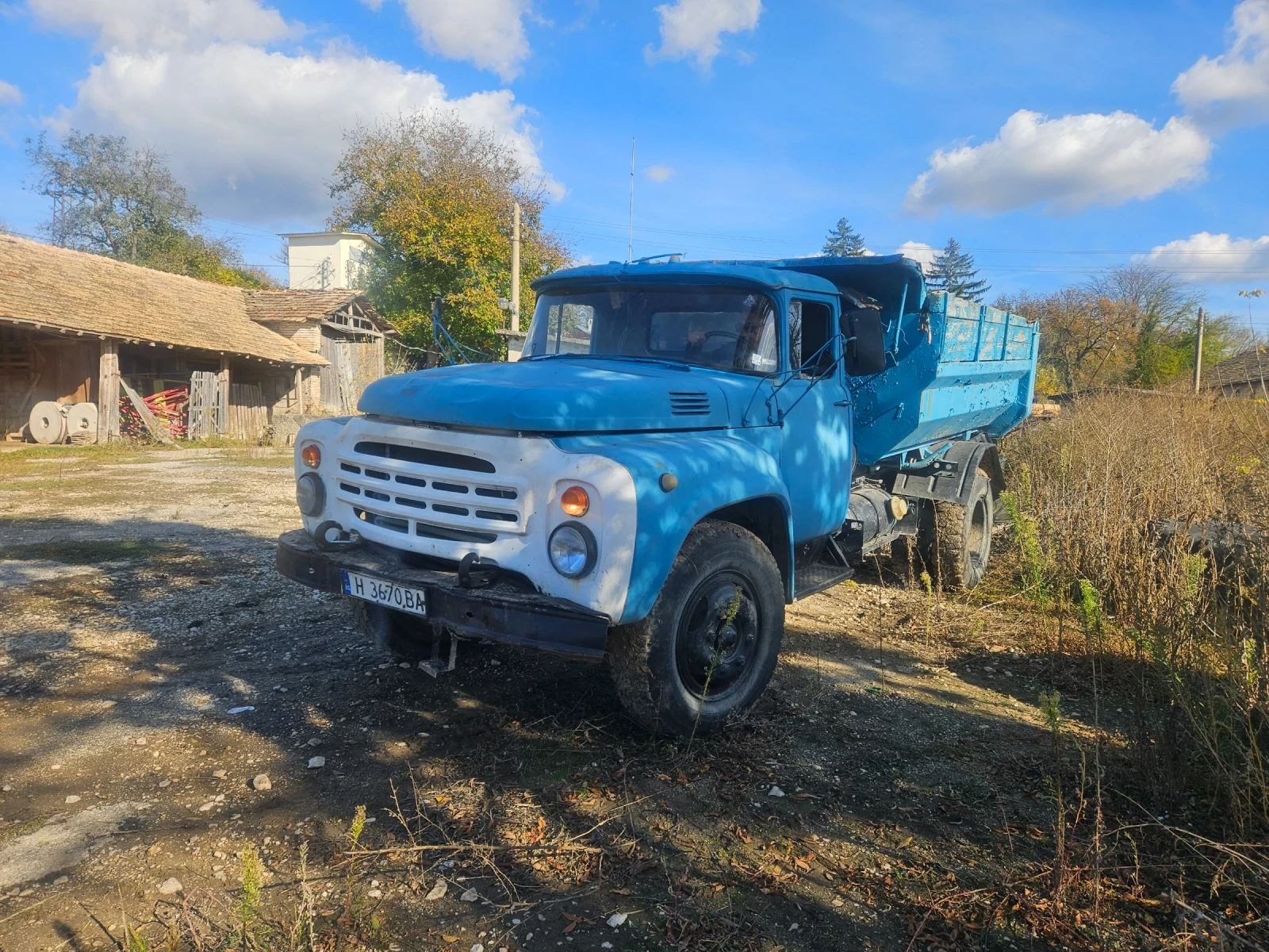 Zil 555 Самосвал газ-бензин