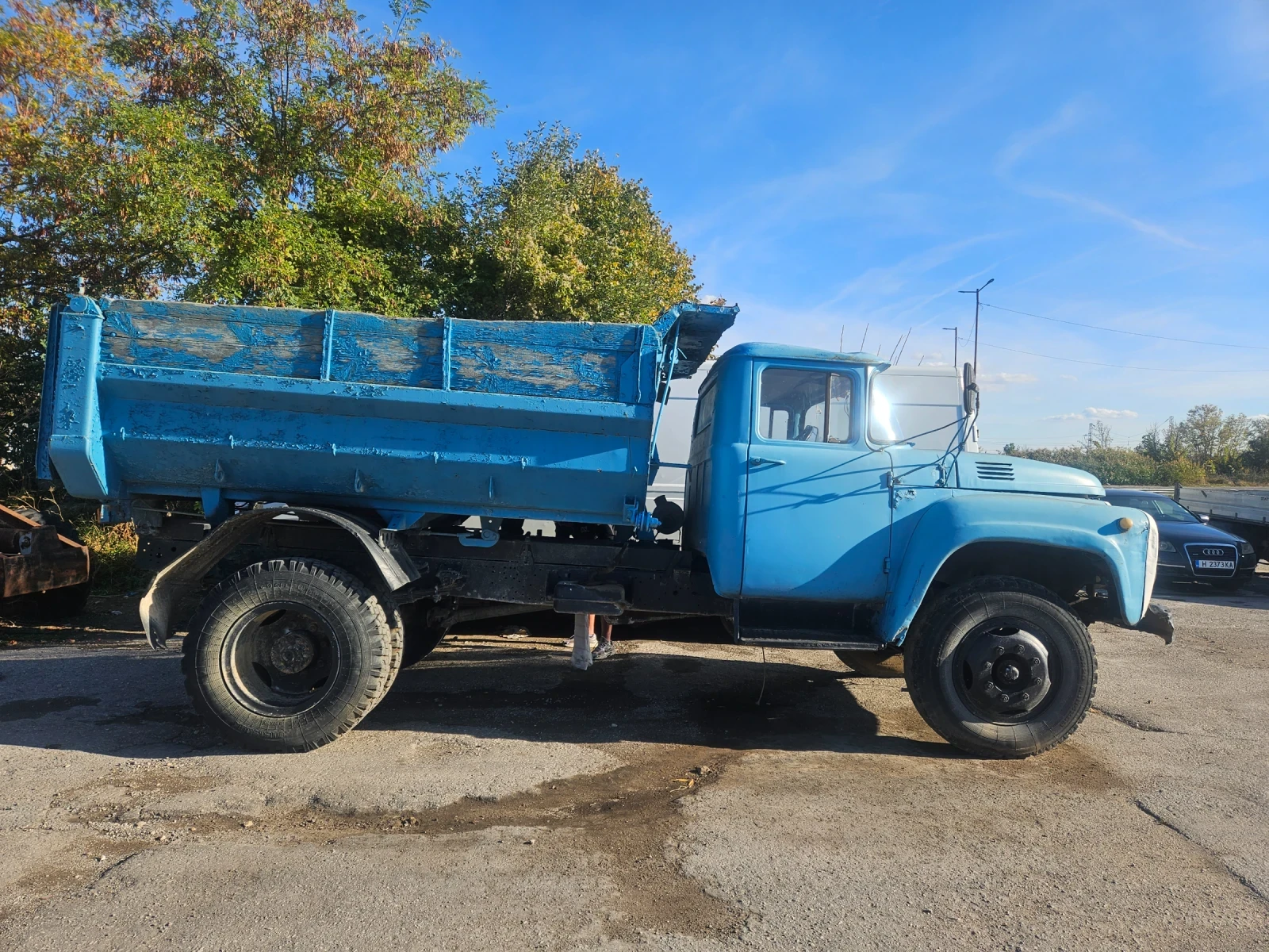Zil 555 Самосвал газ-бензин, снимка 6 - Камиони - 56299812