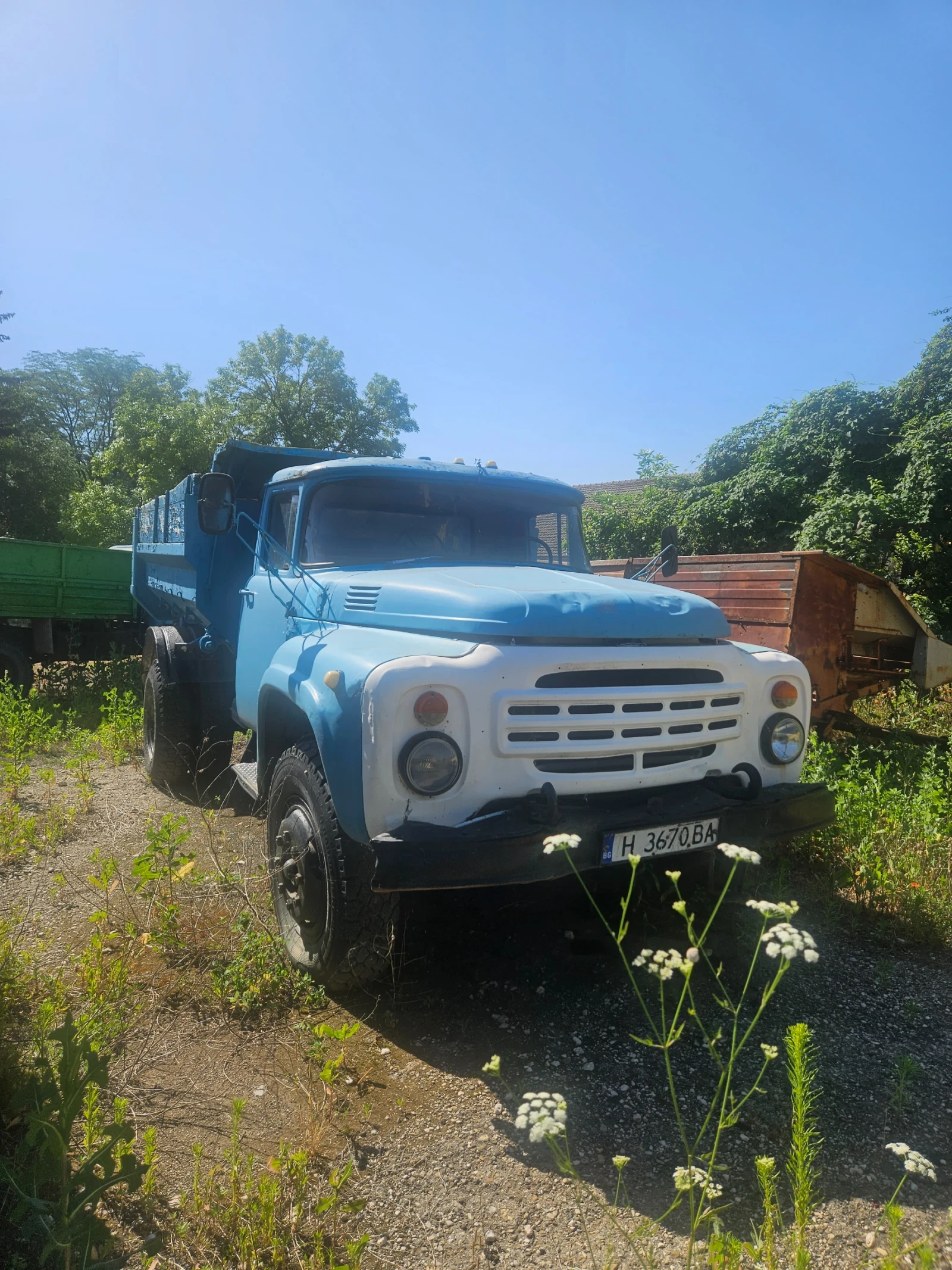 Zil 555 Самосвал газ-бензин