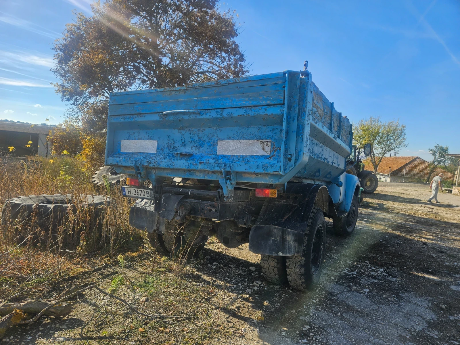 Zil 555 Самосвал газ-бензин, снимка 8 - Камиони - 56299812