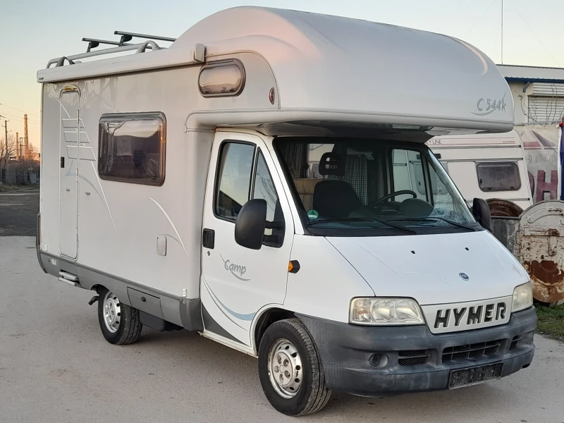 Кемпер Fiat Hymer C544k, снимка 2 - Каравани и кемпери - 52955534