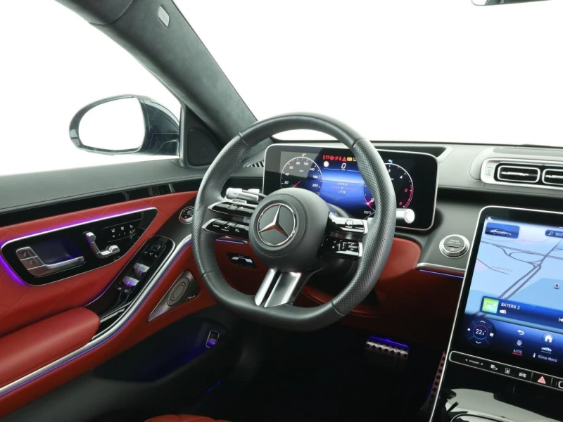 Mercedes-Benz S 450 D 4-MATIC LONG AMG 360 NIGHT, снимка 8 - Автомобили и джипове - 52325193