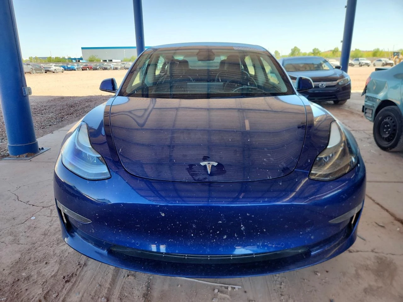 Tesla Model 3 LONG* RANGE* AWD* DUALMOTOR* ПОДРЕВ* KEYLESS* , снимка 3 - Автомобили и джипове - 55220240