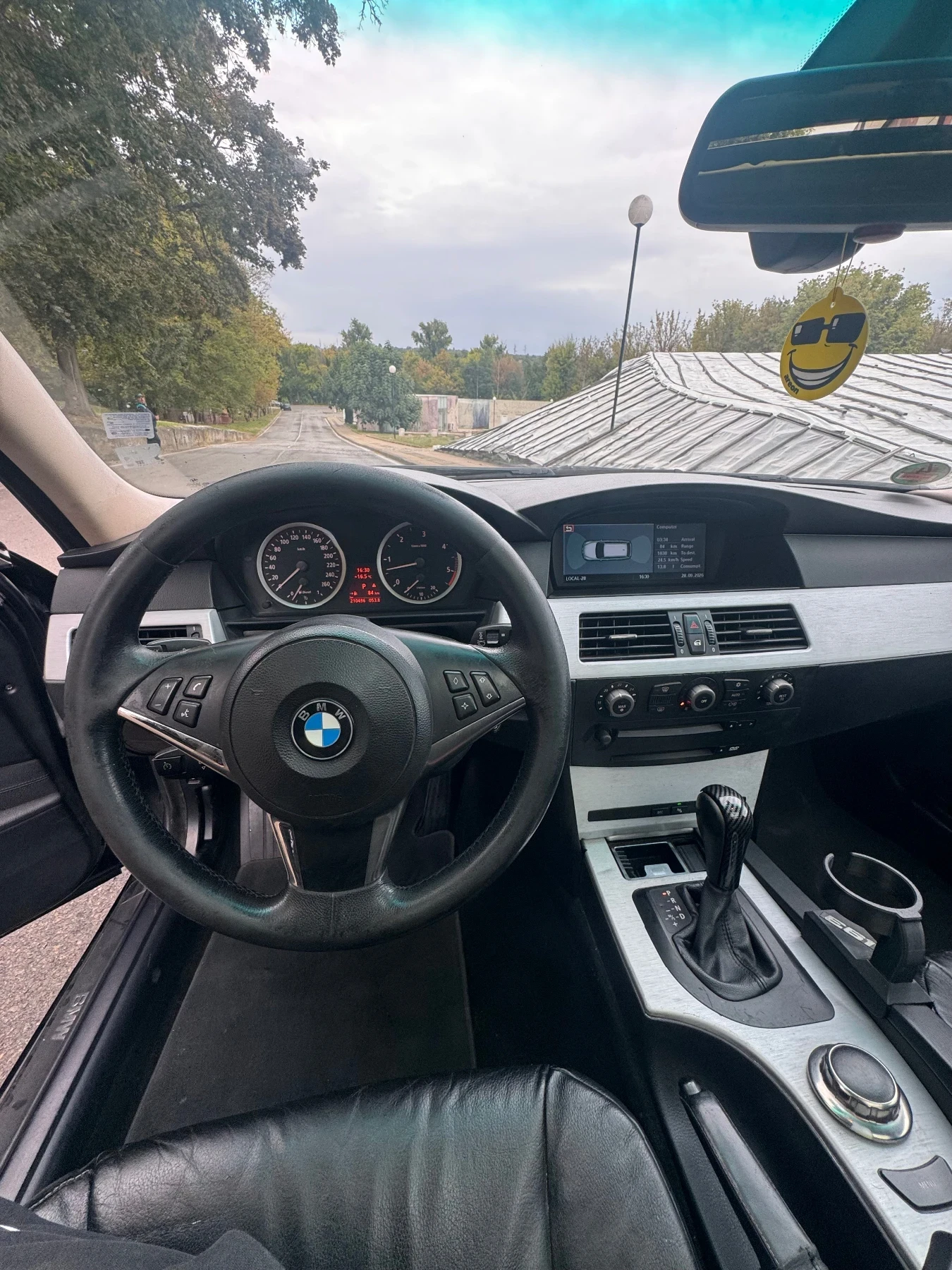 BMW 530 d, 2007 г\., 231 к\.с\.,  на пружини , снимка 11 - Автомобили и джипове - 56260024
