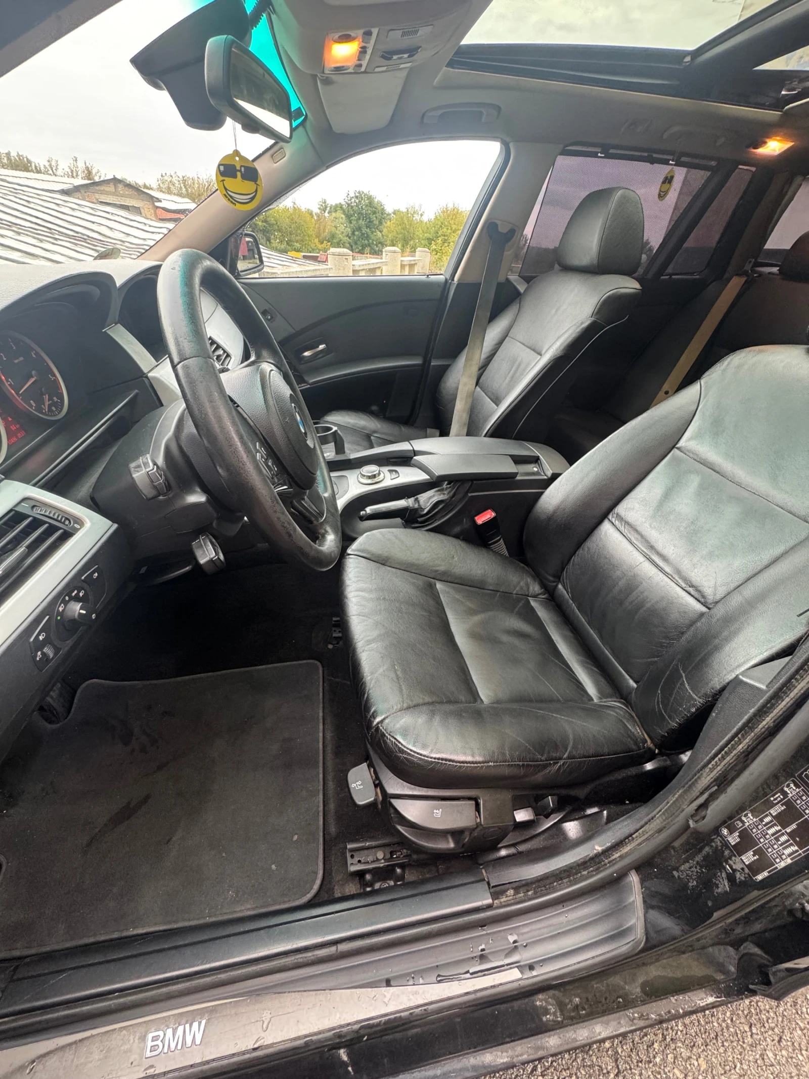 BMW 530 d, 2007 г\., 231 к\.с\.,  на пружини , снимка 13 - Автомобили и джипове - 56260024