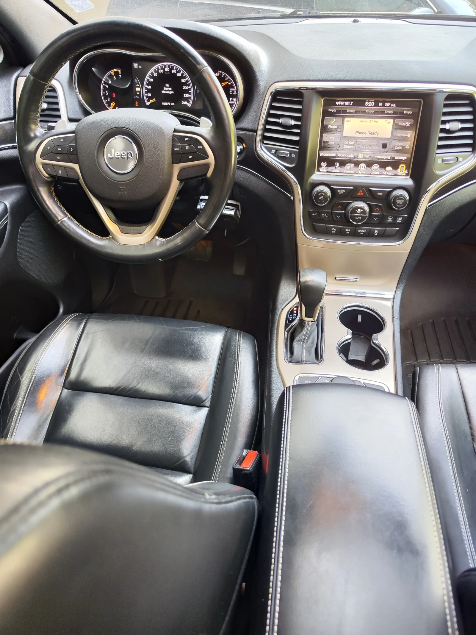 Jeep Grand cherokee Limited, 5.7, Без удари, доказуем пробег, снимка 8 - Автомобили и джипове - 55340333