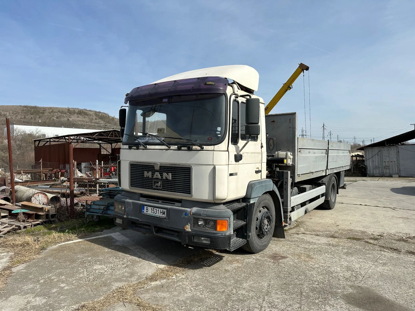 Man 19.292 19.293 (кран-камион), снимка 1