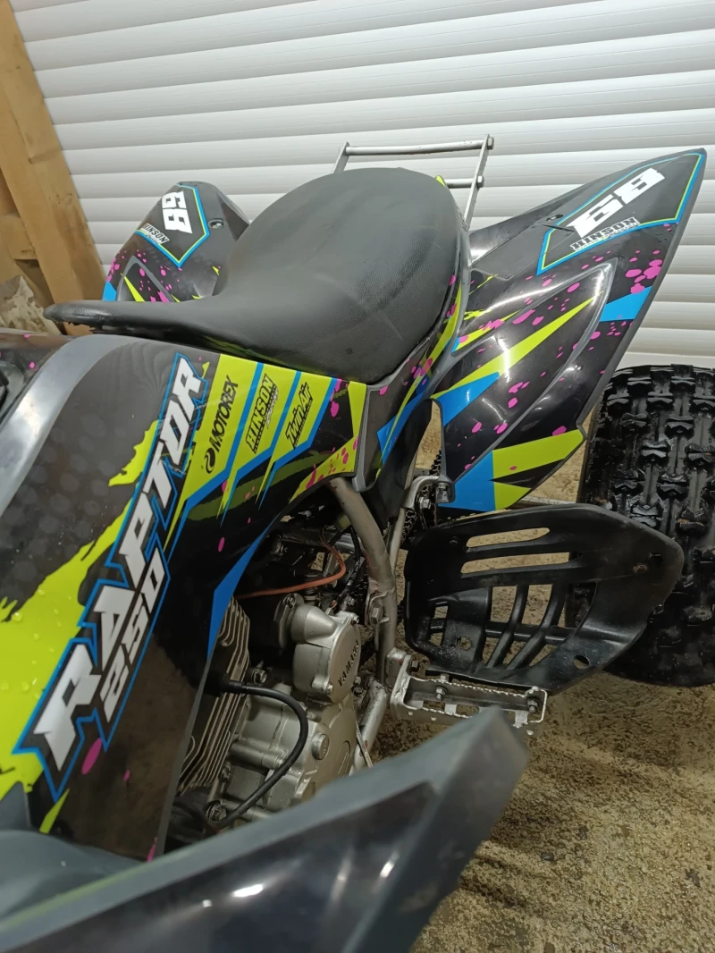 Yamaha Raptor 250 2010, снимка 9 - Мотоциклети и мототехника - 53204645