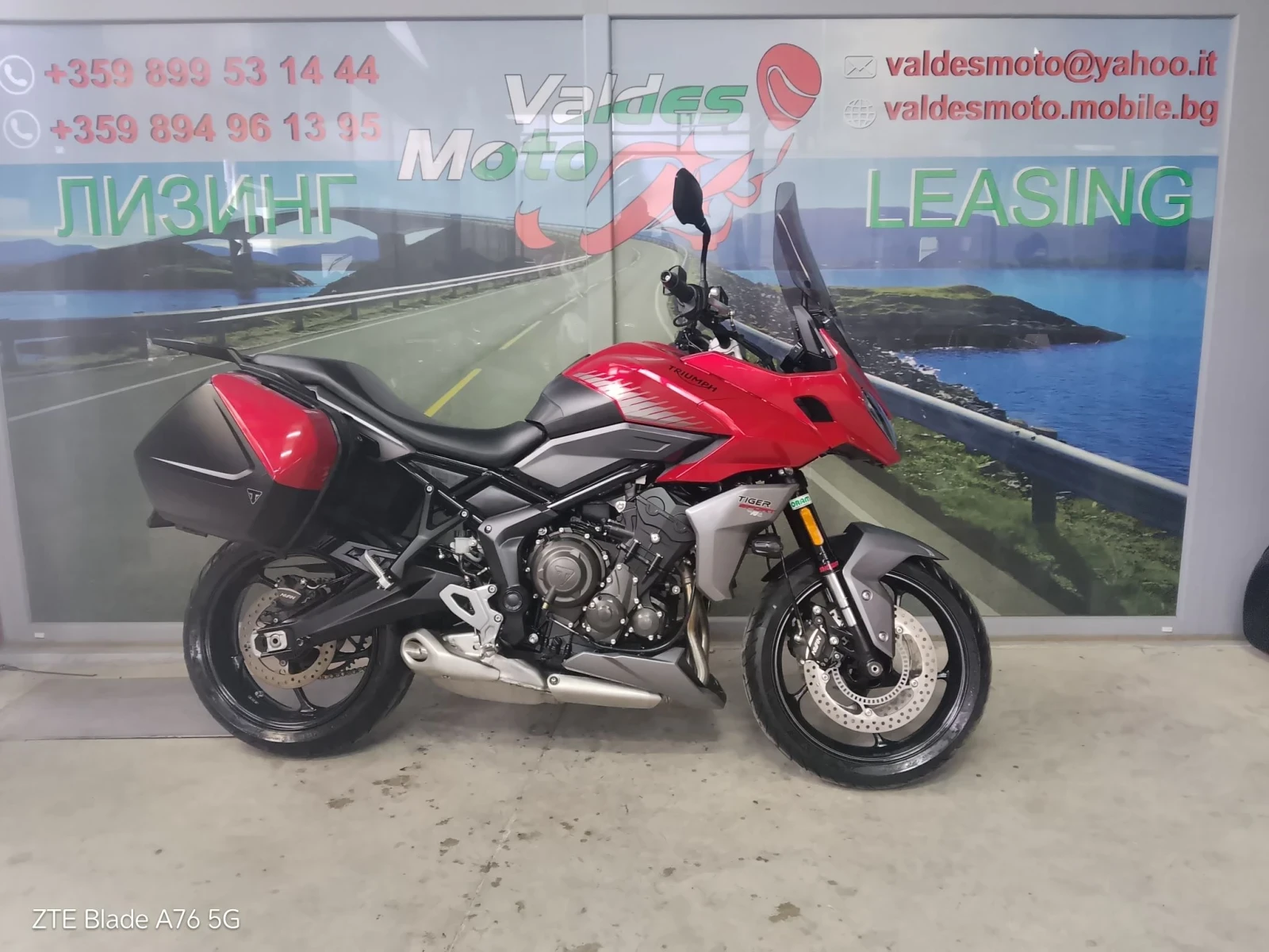 Triumph Tiger Sport 660 ABS LED , снимка 2 - Мотоциклети и мототехника - 56657396
