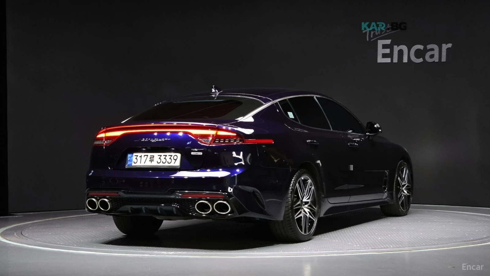 Kia Stinger Meister* 3.3* GT* AWD* DISTRONIC* ОБДУХ* КАМЕРА* , снимка 3 - Автомобили и джипове - 55381109