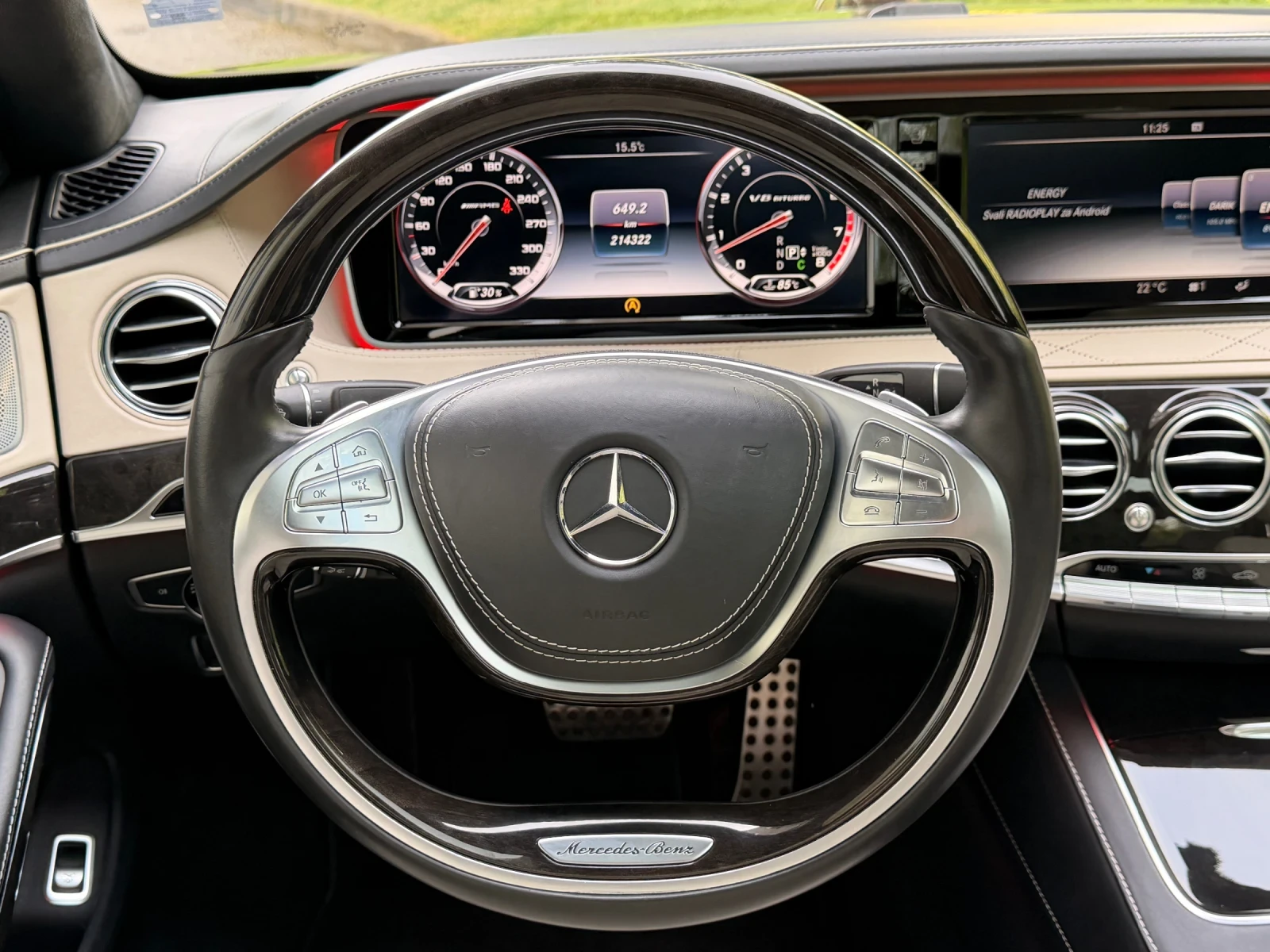 Mercedes-Benz S 63 AMG LONG / TV  | Mobile.bg � ����������� 15