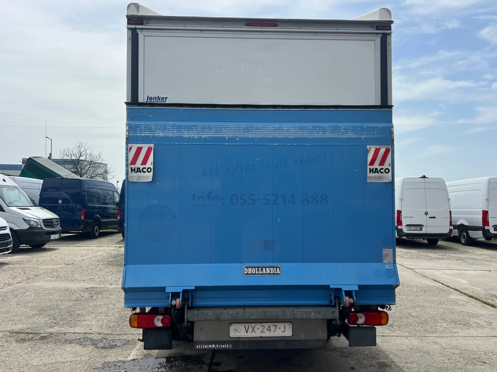 Mercedes-Benz Sprinter 516 4, 50мEURO6 , Дв гума , 3500 кг , Падащ борд , Кли - изображение 5