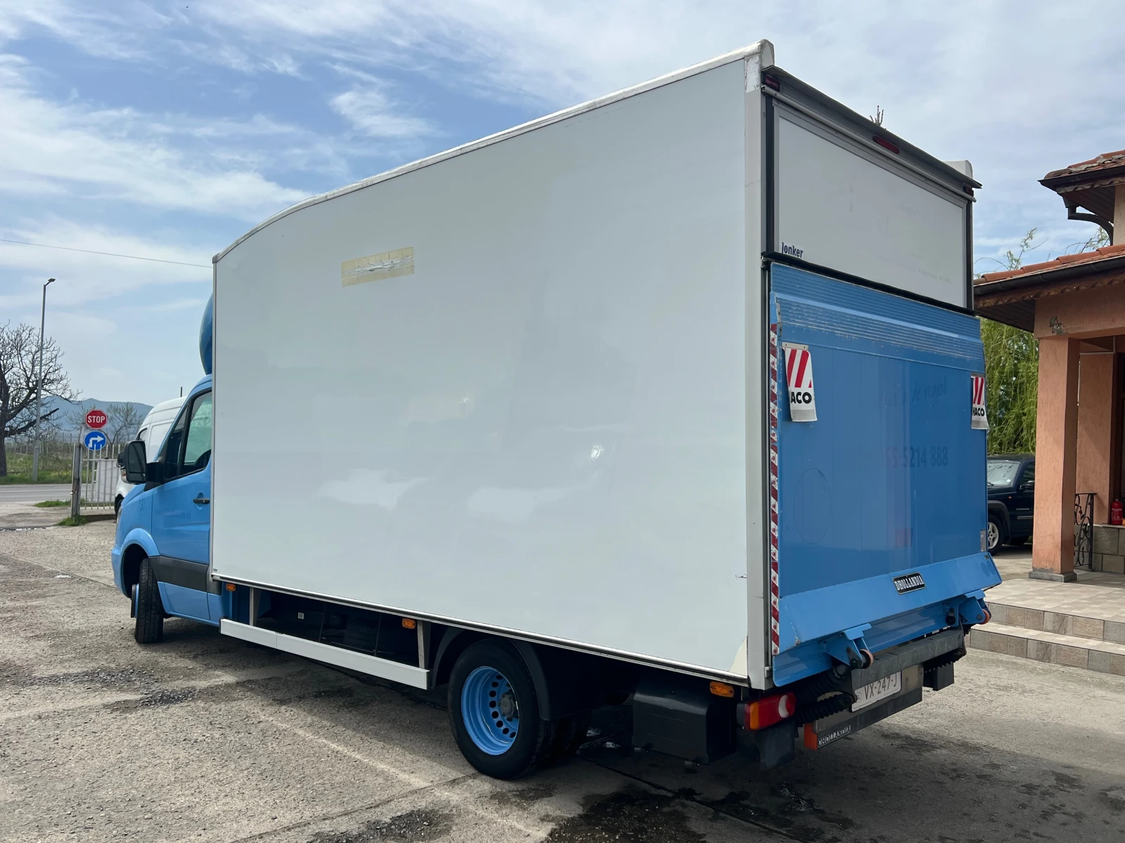 Mercedes-Benz Sprinter 516 4, 50мEURO6 , Дв гума , 3500 кг , Падащ борд , Кли - изображение 6
