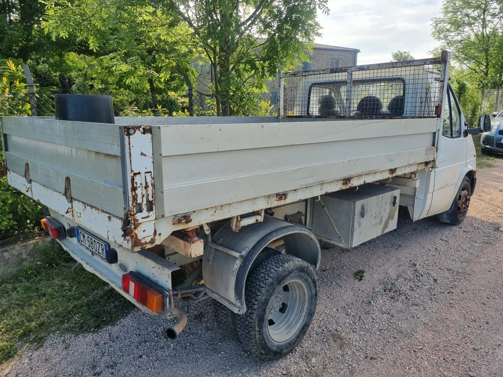 Ford Transit 2.5D-САМОСВАЛ-СКЪСАН АНГРЕНАЖ, снимка 2 - Бусове и автобуси - 54862388