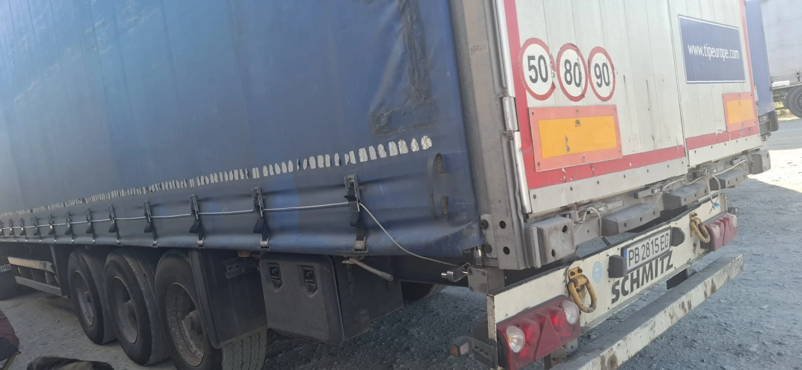 Полуремарке Schmitz С 01, снимка 3 - Ремаркета - 54323555