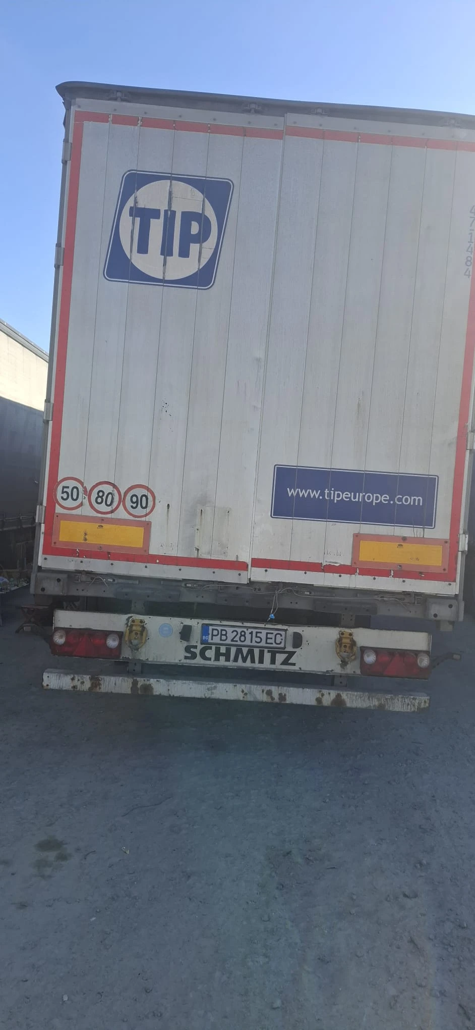 Полуремарке Schmitz С 01, снимка 2 - Ремаркета - 54323555