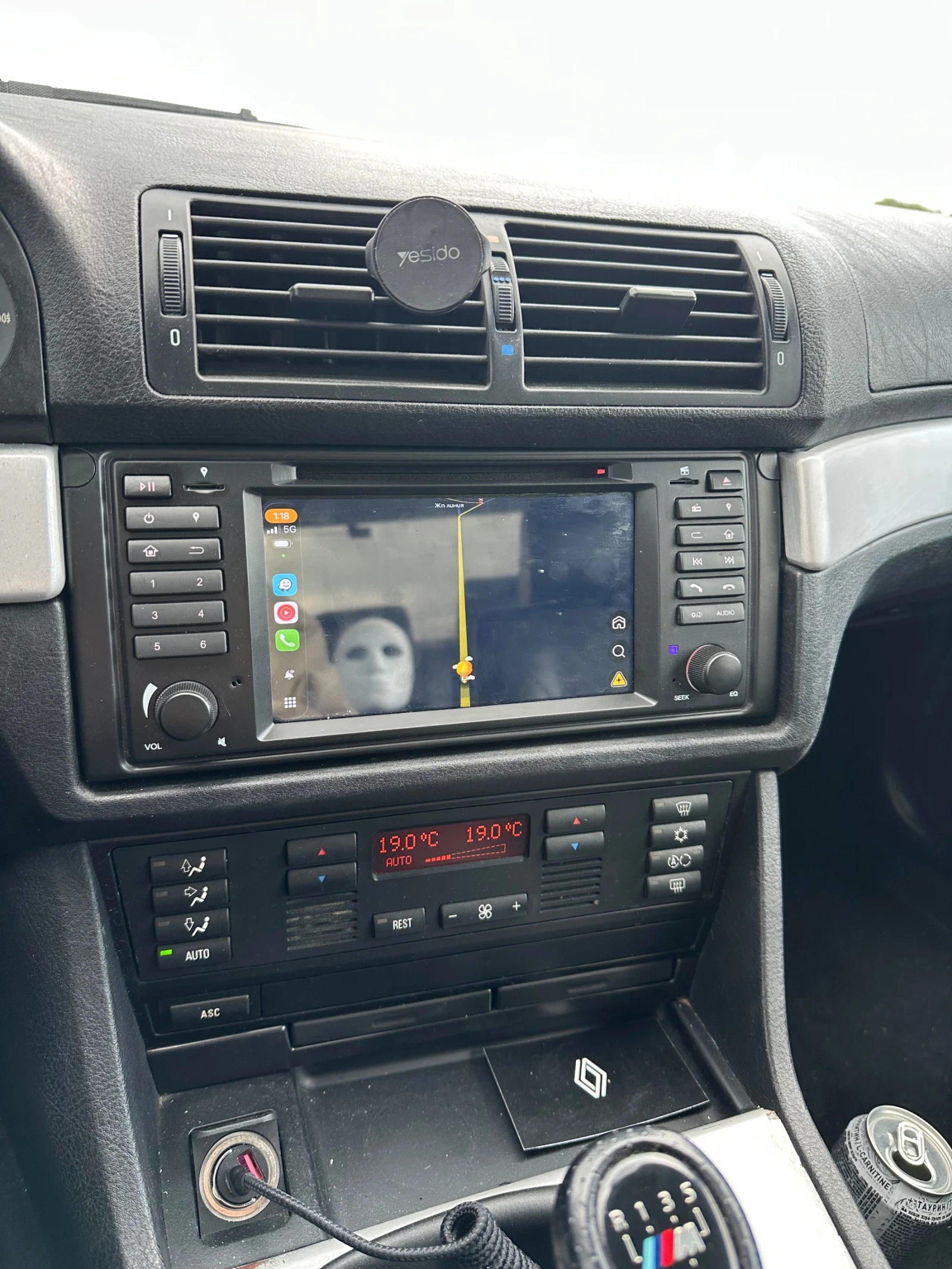BMW 520 Бензин Газ, снимка 14 - Автомобили и джипове - 54397212