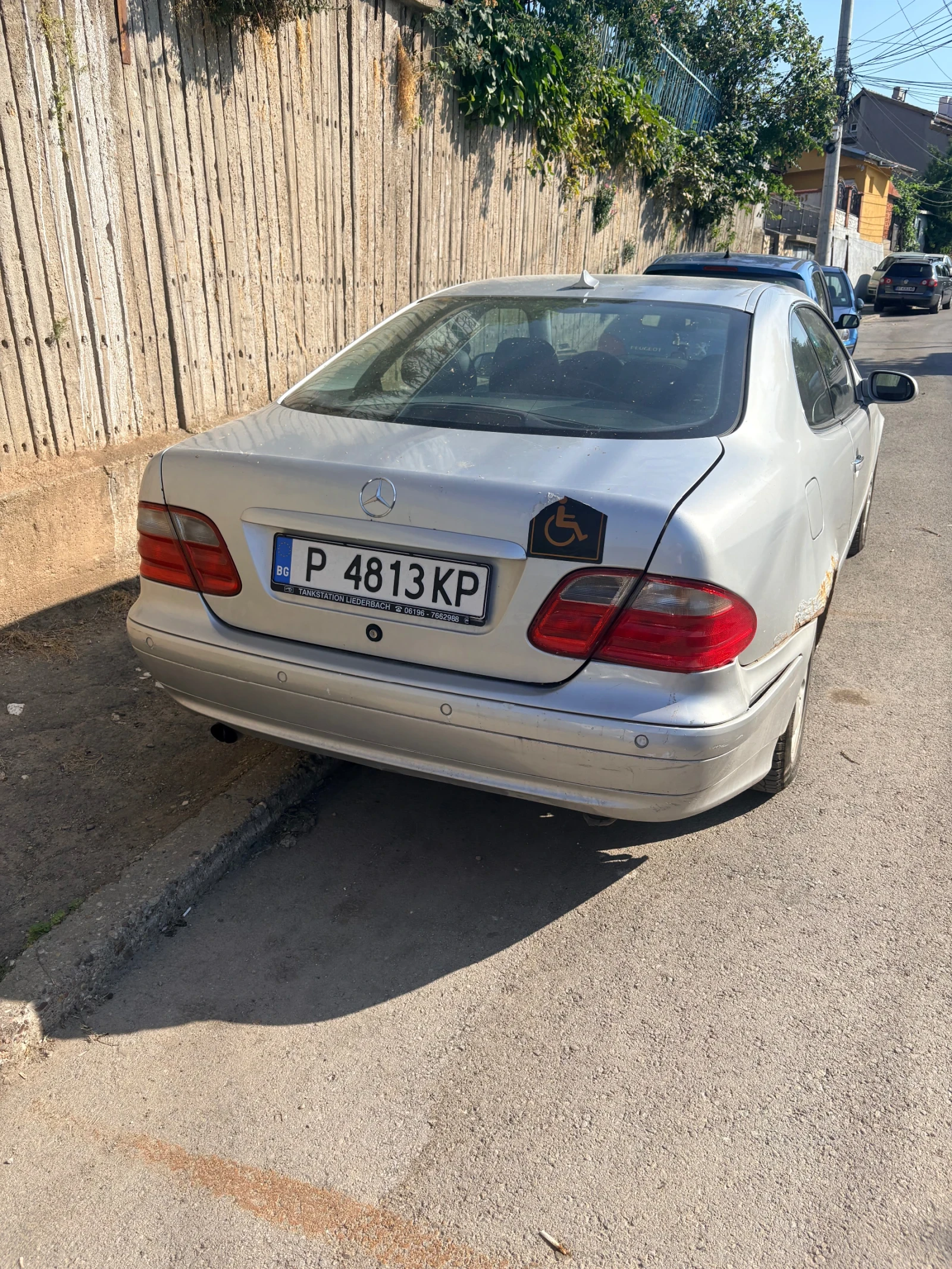 Mercedes-Benz CLK, снимка 2 - Автомобили и джипове - 54989429