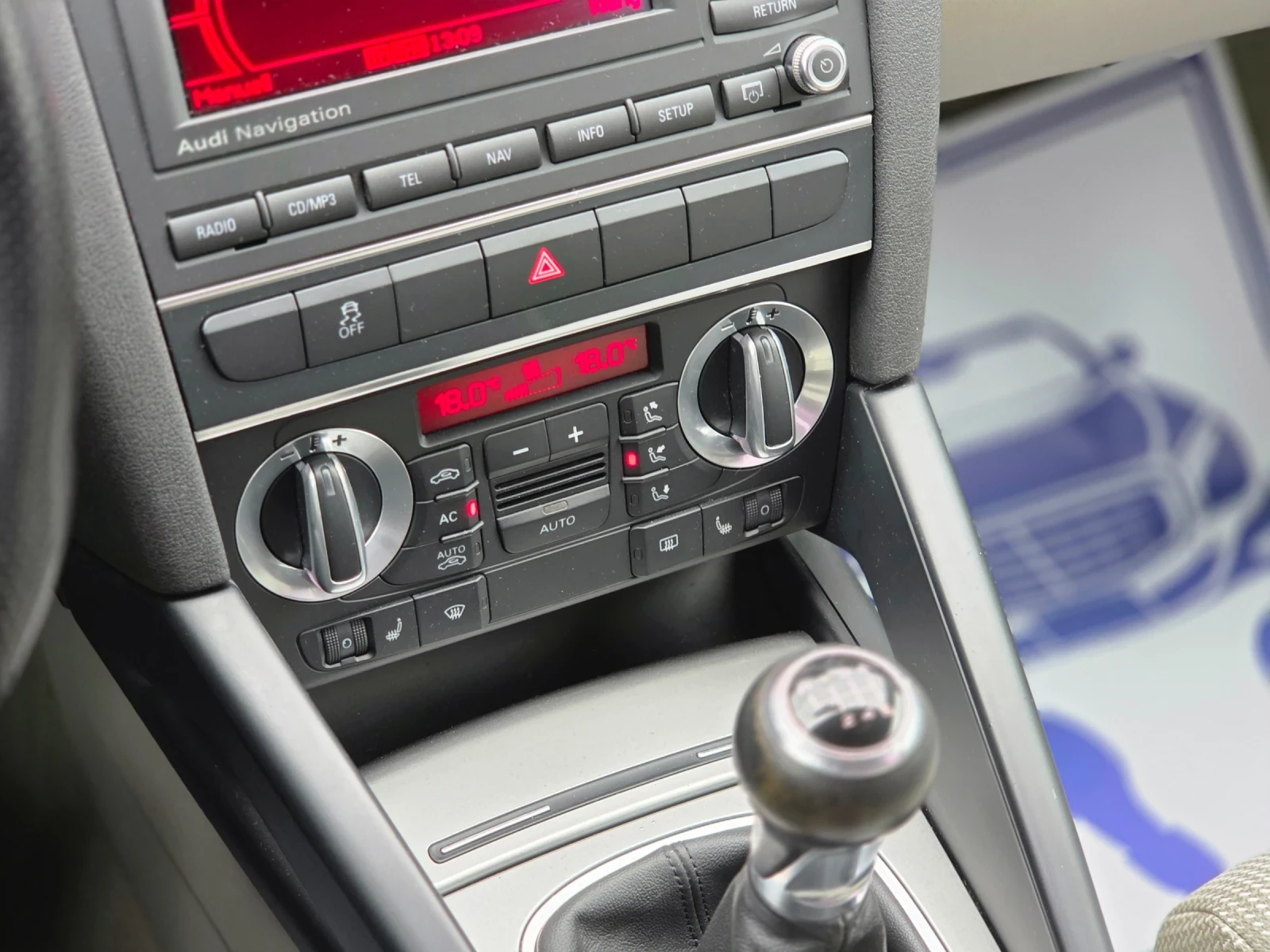 Audi A3 1.8 TFSI Quattro  6 с.к Swiss , снимка 10 - Автомобили и джипове - 56288810