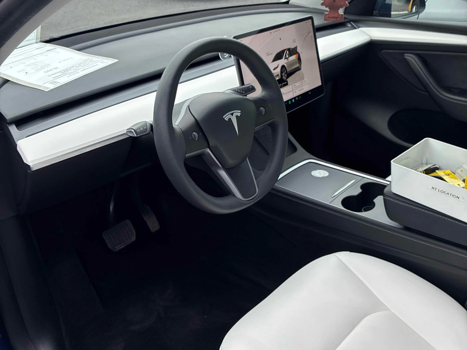 Tesla Model Y STANDARD RANGE, АВТОКРЕДИТ, снимка 5 - Автомобили и джипове - 56432044