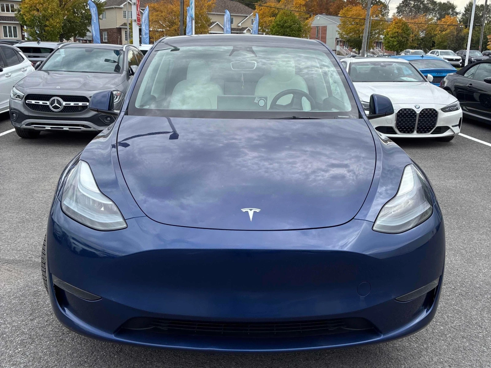 Tesla Model Y STANDARD RANGE, АВТОКРЕДИТ, снимка 6 - Автомобили и джипове - 56432044
