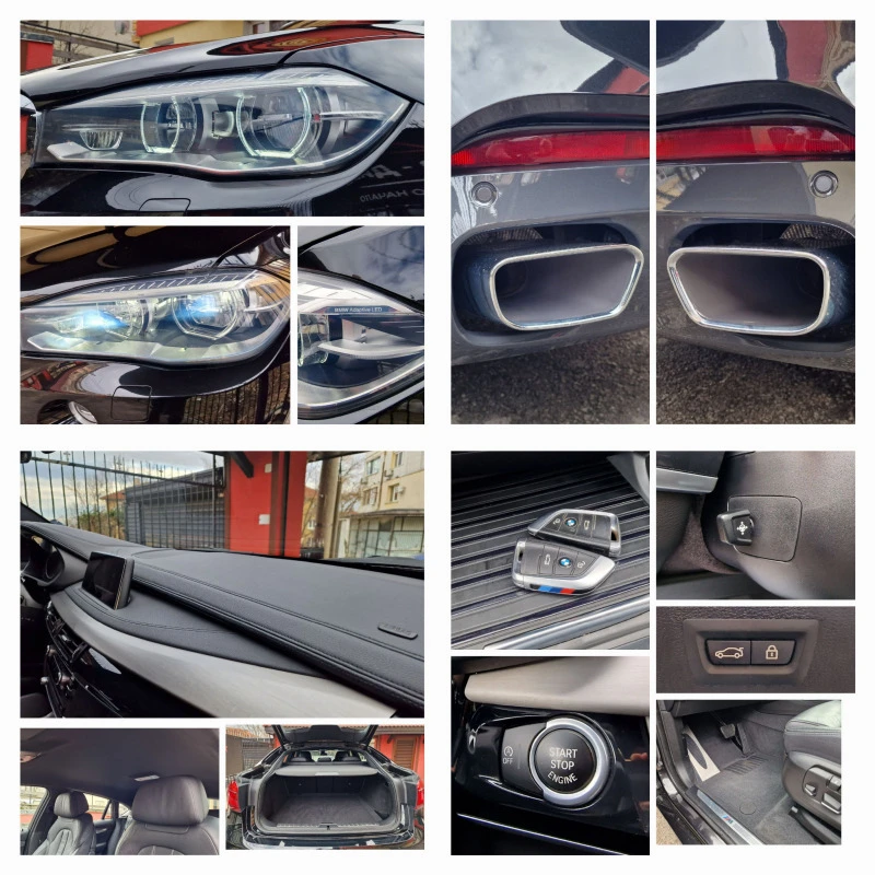 BMW X6 3.0D/M-SPORT-PACKET/УНИКАТ-FULL FULL, снимка 16 - Автомобили и джипове - 43697340