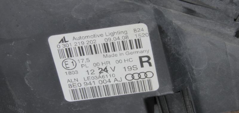 Светлини за Audi A4, снимка 5 - Части - 46033315