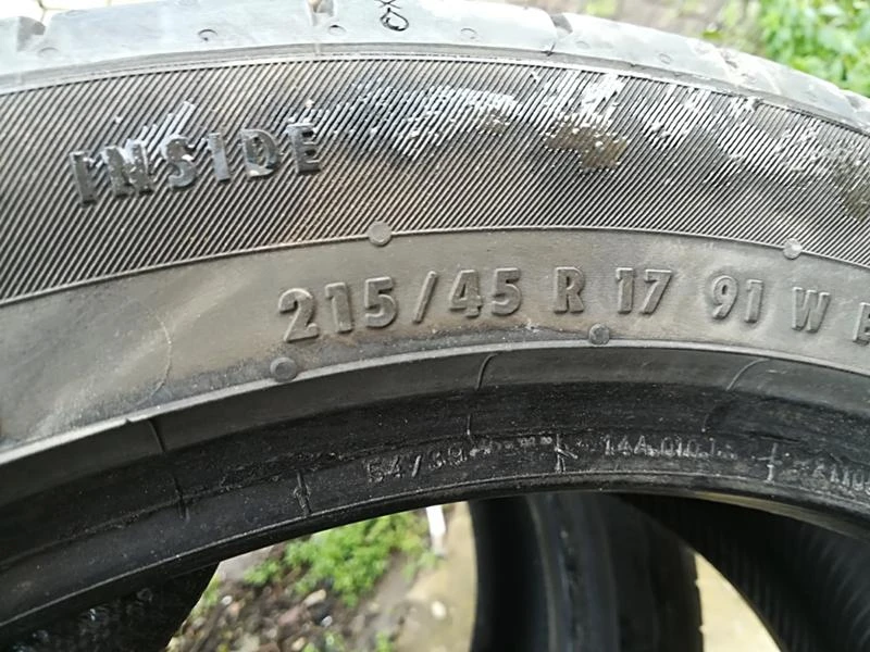 Гуми Летни 215/45R17, снимка 5 - Гуми и джанти - 26215561