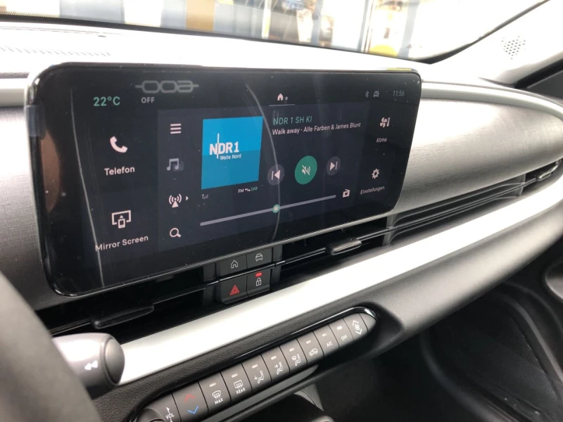 Fiat 600 HYBRID/101HP/CAM/LED/NEVI/CARPLAY/TSR/ACC/547b, снимка 15 - Автомобили и джипове - 48197624