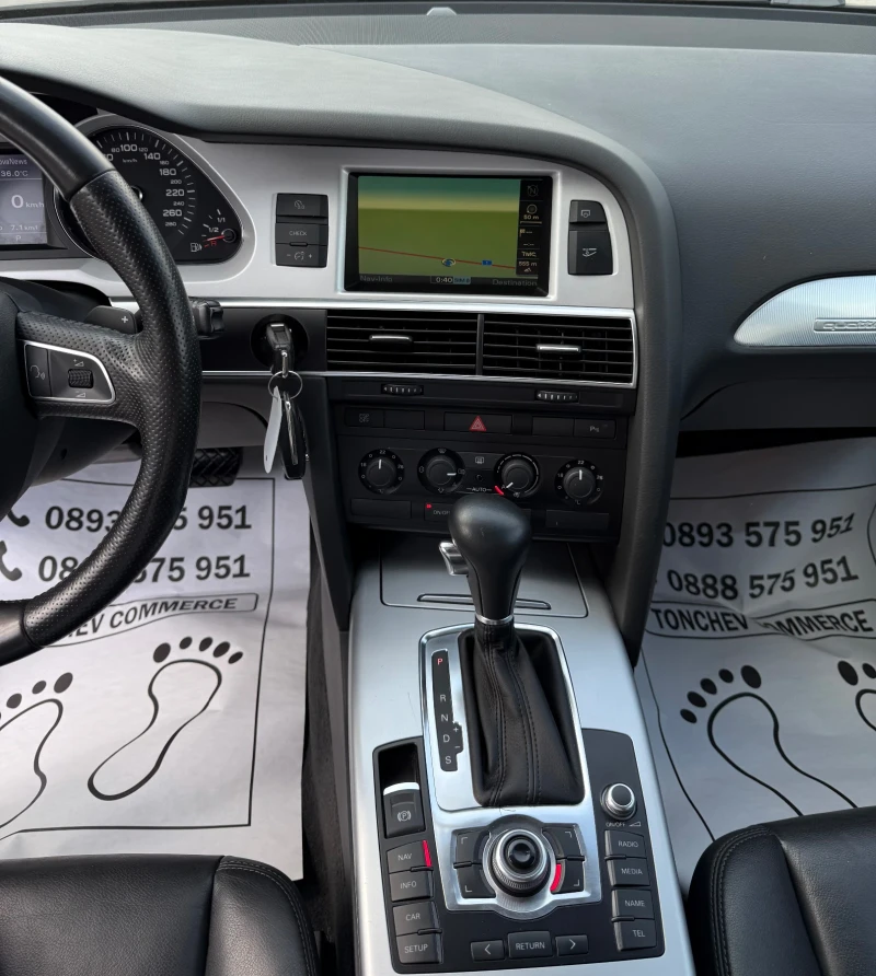 Audi A6 Allroad 2.7-TDI-quattro-TOP-NEW-AUTOMAT-NAVI-PARKTRONIK, снимка 9 - Автомобили и джипове - 51160145