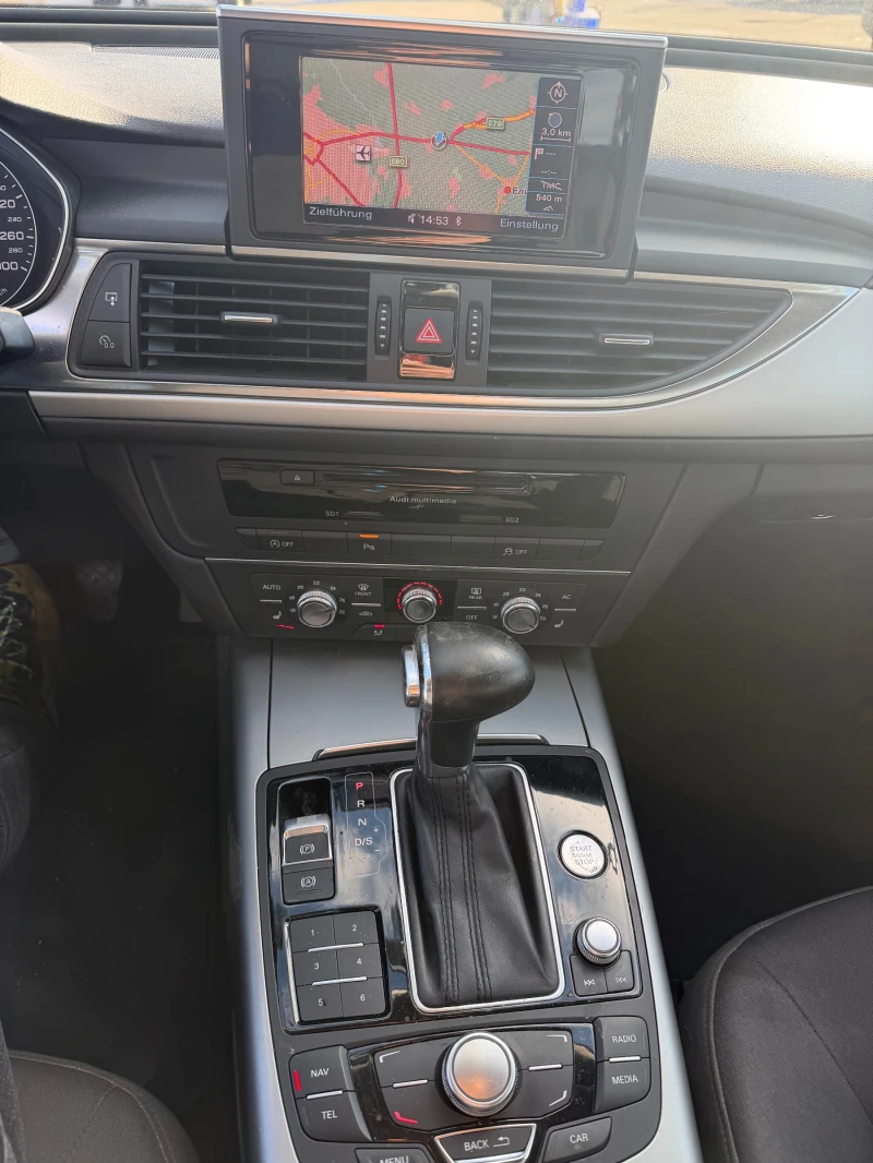 Audi A6 2.0TDI AVTOMAT/NAVI/SEDAN EURO 5, снимка 12 - Автомобили и джипове - 53526386
