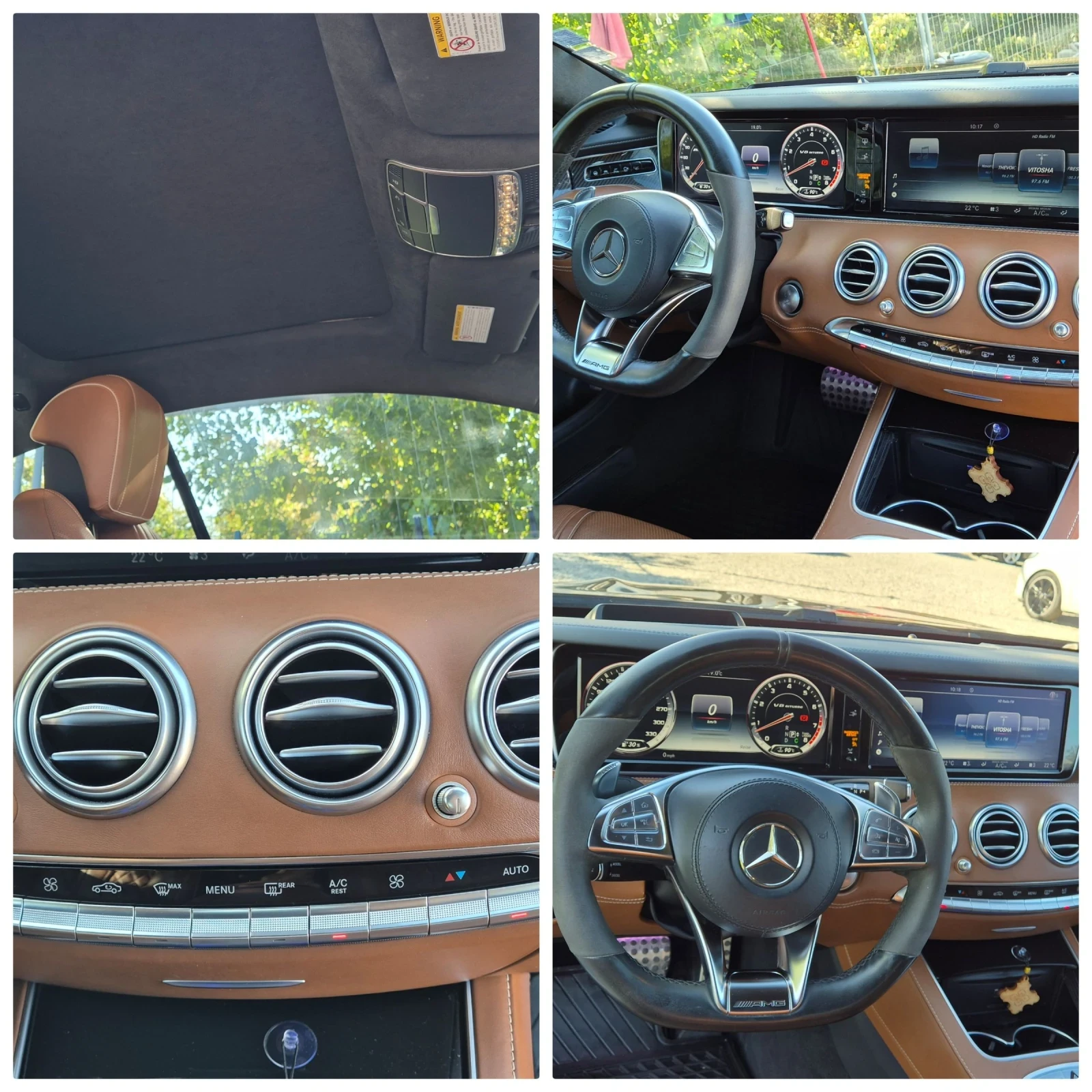 Mercedes-Benz S 63 AMG SWAROWSKI | Mobile.bg   16