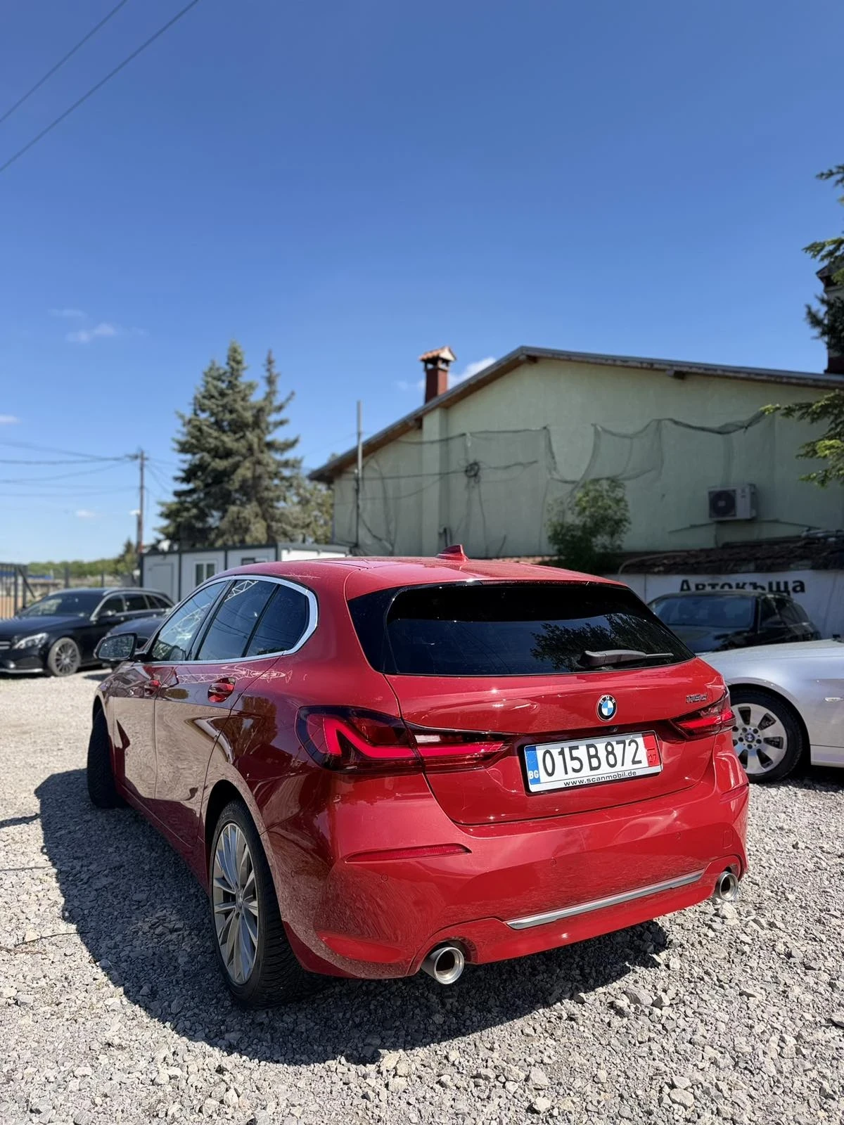 BMW 118 D HARMAN! Панорама! Headup! Германия!, снимка 4 - Автомобили и джипове - 54596144
