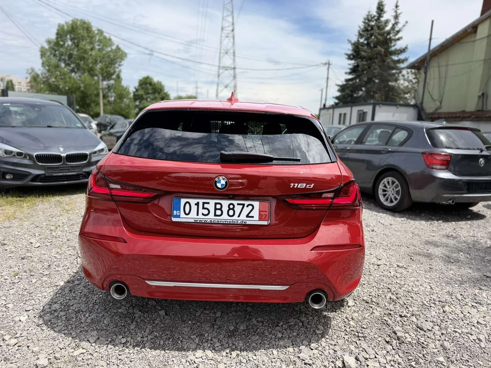 BMW 118 D HARMAN! Панорама! Headup! Германия!, снимка 5 - Автомобили и джипове - 54596144