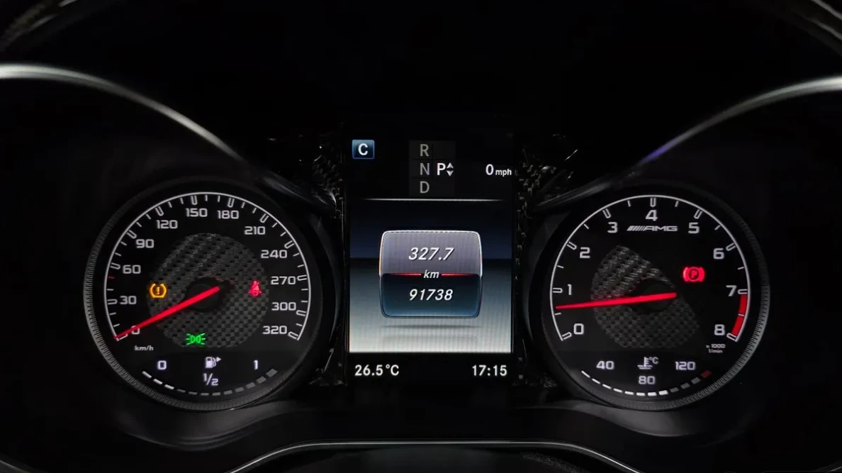Mercedes-Benz C 63 AMG S * HUD * 360 CAMERA * BURMESTER * ���� �� �� *  | Mobile.bg � ����������� 7