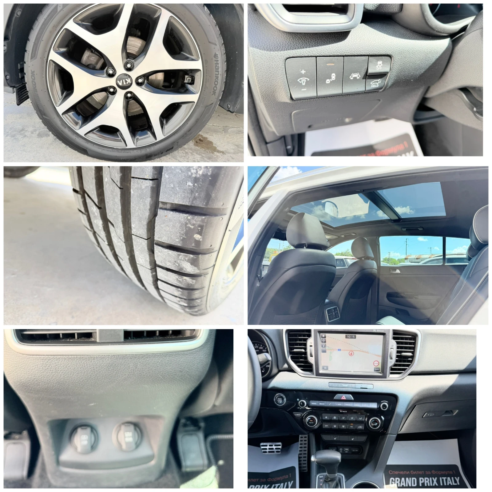 Kia Sportage 1.7crdi GT-LINE-ПАНОРАМА-КАМЕРА-DISTRONIK-JBL-LANE, снимка 11 - Автомобили и джипове - 54710936