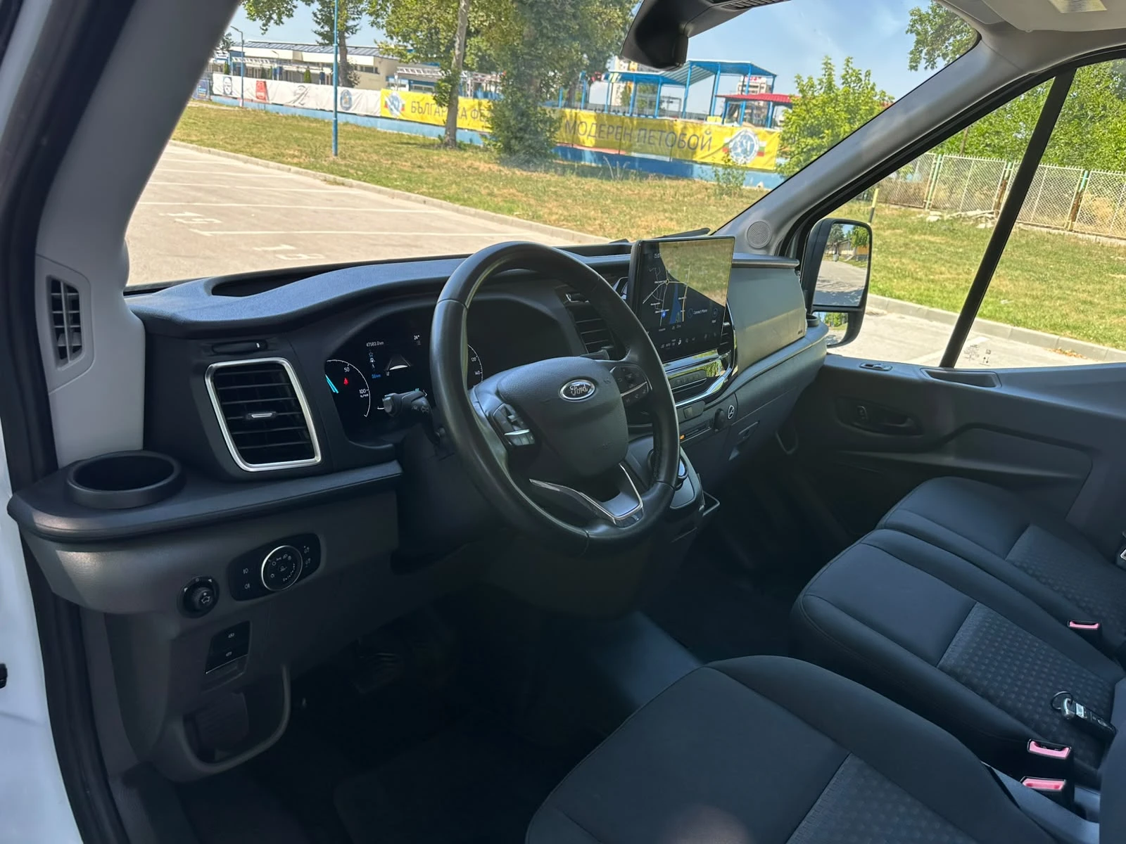 Ford Transit E350* L3* AC/DC* Гаранция* 47km* 184кс* 75kWh, снимка 11 - Бусове и автобуси - 55078495