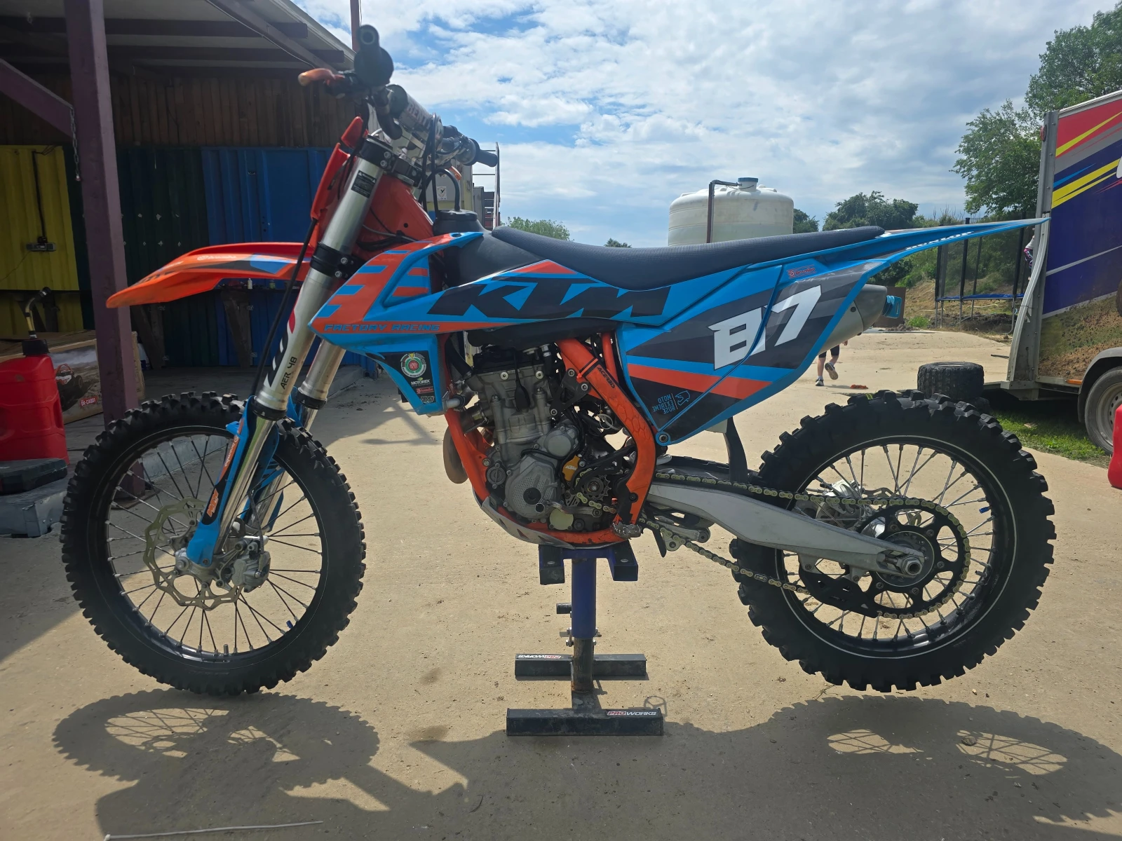 Ktm SX-F 2018, снимка 12 - Мотоциклети и мототехника - 54730591