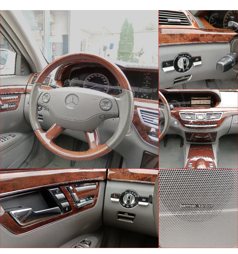 Mercedes-Benz S 500 388кс -НА ХИДРАВЛИКА, снимка 7 - Автомобили и джипове - 47298254