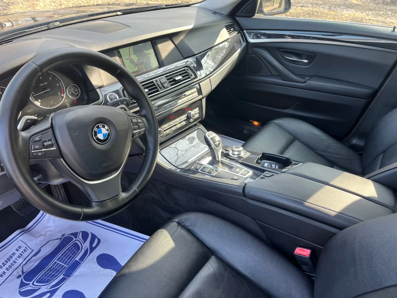 BMW 525 525d 218k.c.X-Drive F10 АВТОМАТ, КОЖА, СЕДАН, ВНОС, снимка 7 - Автомобили и джипове - 49229250