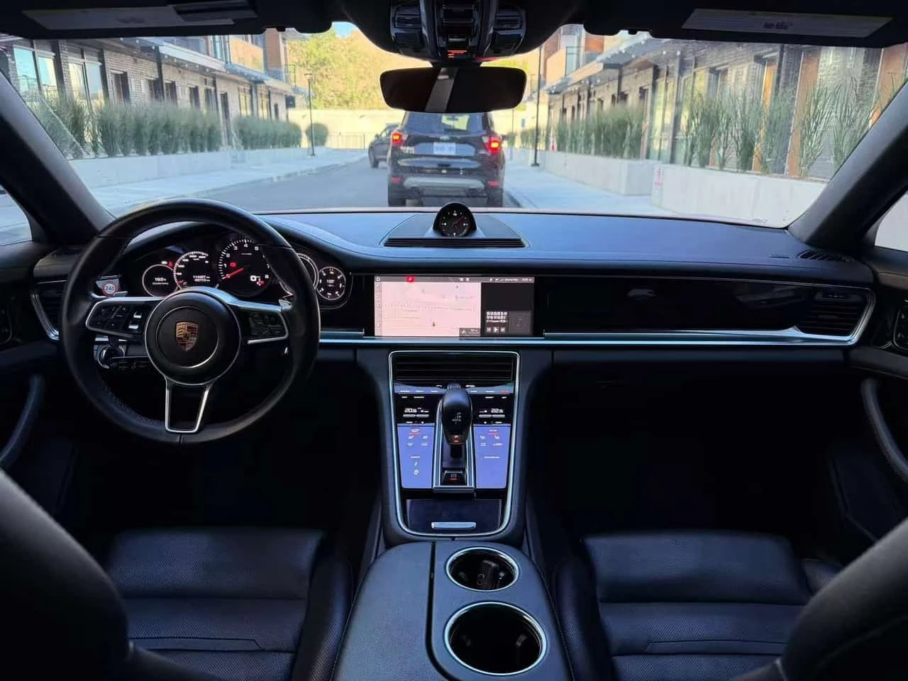 Porsche Panamera 4 / MATRIX / BOSE / ОБДУХВАНЕ / ГУМИ С ДЖАНТИ , снимка 8 - Автомобили и джипове - 56233481