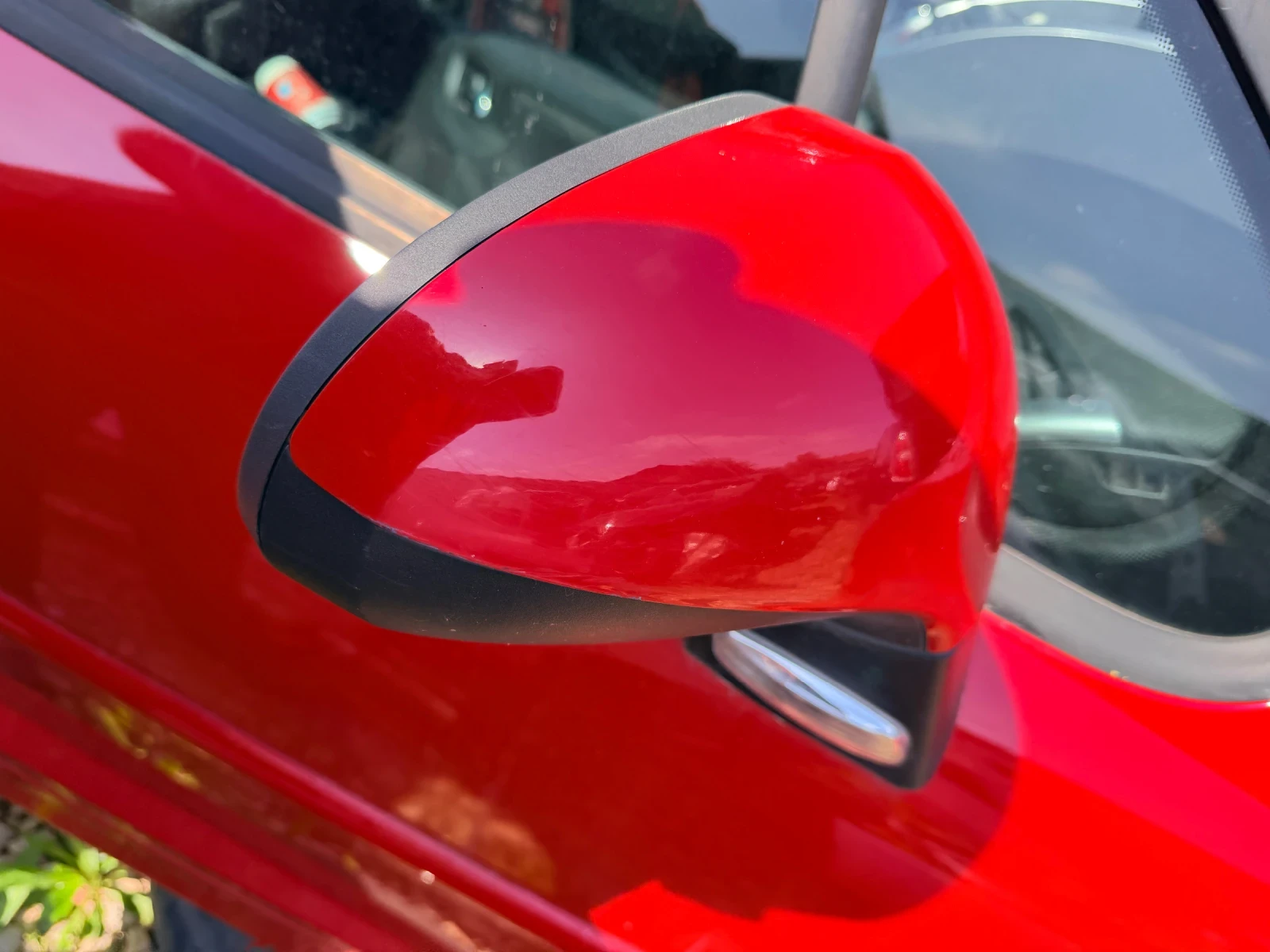 Дясно огледало Електрическо PEUGEOT 207 Червен цвят