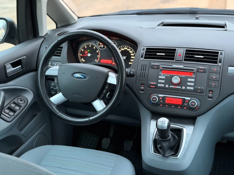 Ford C-max 1.8i | Facelift | Стъклен таван | ТОП !, снимка 8 - Автомобили и джипове - 53277223