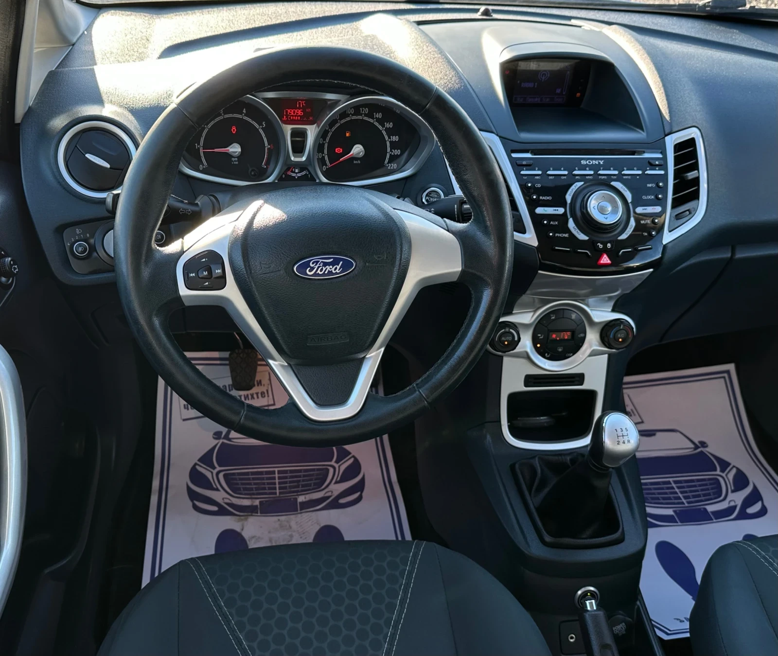 Ford Fiesta 1.4i* TiTANIUM* LPG*  | Mobile.bg — изображение 11