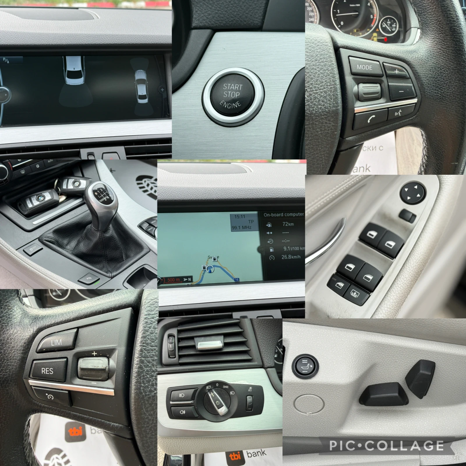 BMW 525 525d Навигация* Кожен салон* Навигация* Шибидах, снимка 16 - Автомобили и джипове - 54044135