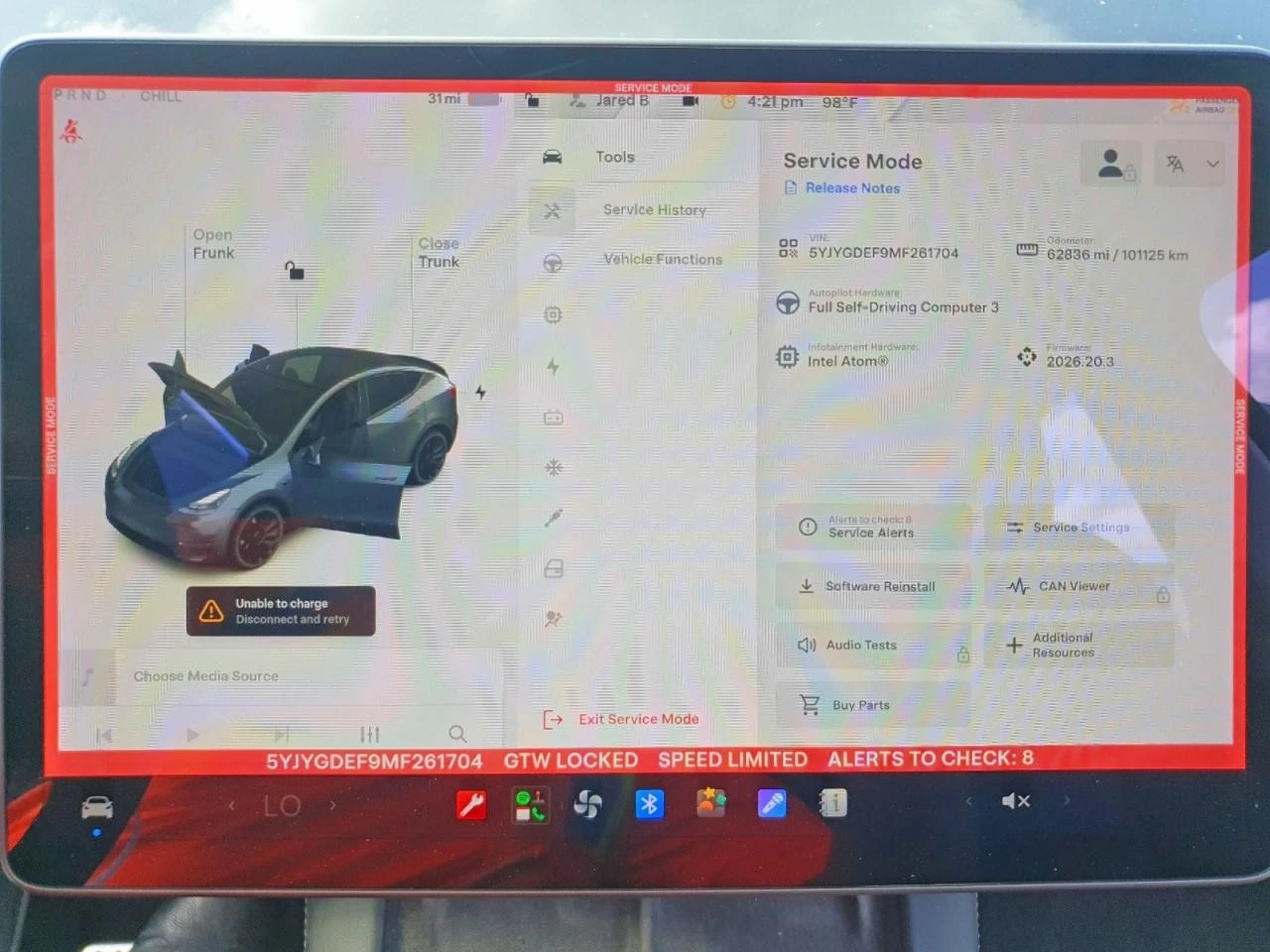 Tesla Model Y PERFORMANCE Dual Motor AWD , снимка 9 - Автомобили и джипове - 56326441