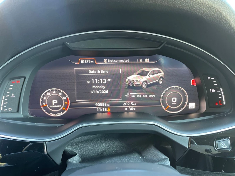 Audi Q7 * CARFAX* ДИСТРОНИК* 360 КАМЕРИ* , снимка 9 - Автомобили и джипове - 53248047