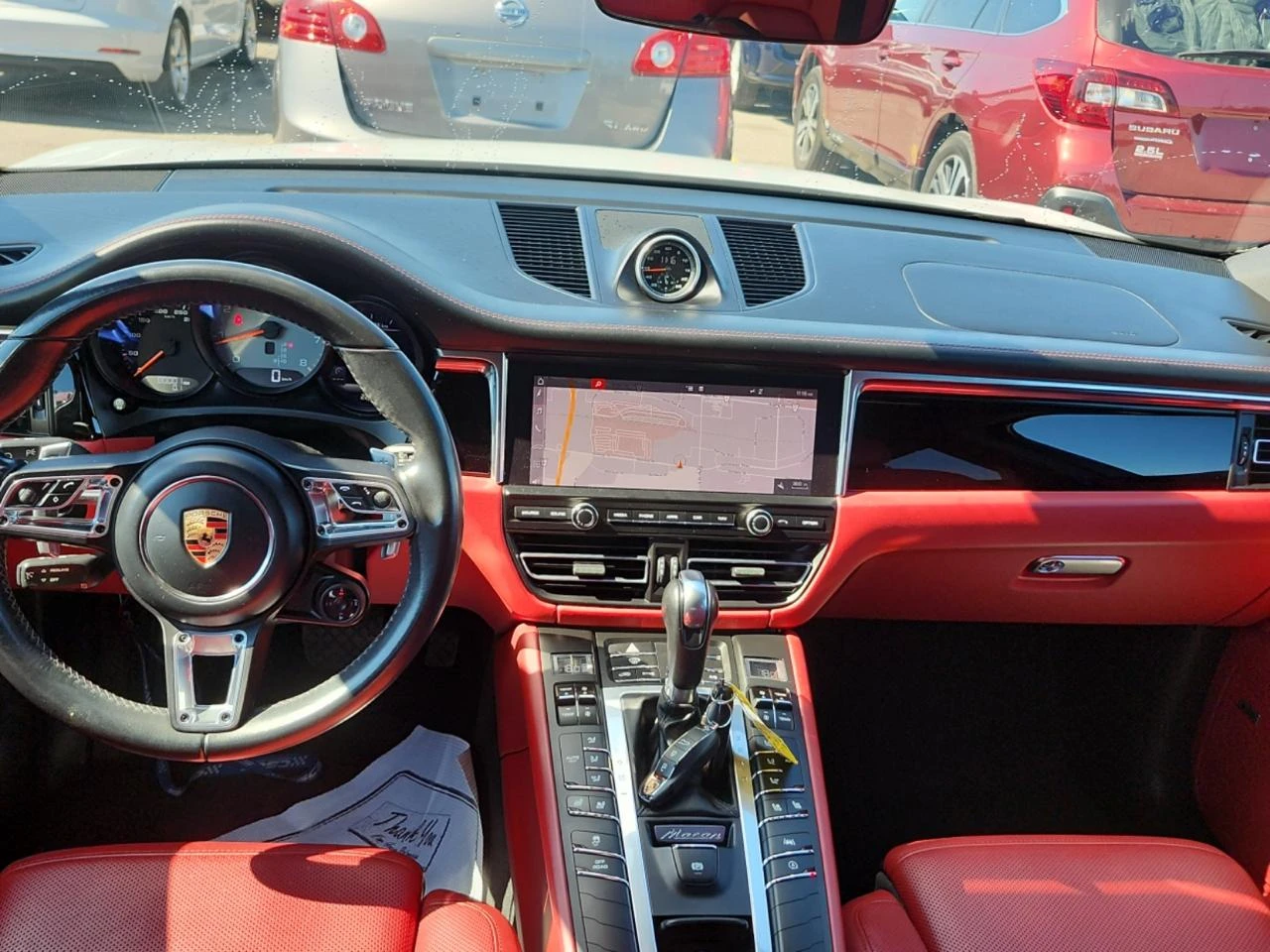 Porsche Macan S* PDK* Червена кожа* BOSE* 360* Подгрев* Обдух* П - изображение 4
